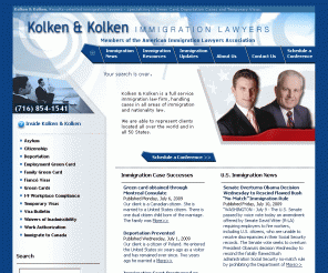 sackskolken.com: Immigration Lawyers, US Immigration News and Law Updates - Kolken and Kolken Immigration Lawyers
Results-oriented immigration attorneys specializing in green cards, deportation defense, waivers, and working visas in the United States. Updated daily by a US immigration lawyer.