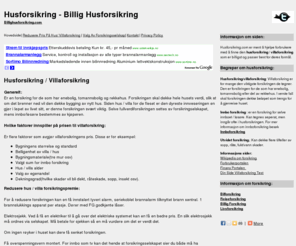 billighusforsikring.com: Husforsikring - Billig Husforsikring
