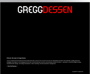 greggdessen.com: Gregg Dessen: Welcome
Gregg Dessen