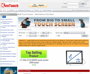 keetouch.cn: Multi Touch Screen | Touch Screen Panel | Touch USB Screen
Multi touch screen - we are currently one of the biggest manufacturers of touch equipment, multi touch screen and other touch screen accessory in China.