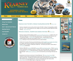 sandhillcranecapital.com: Kearney Visitors Bureau - Kearney, NE
Providing you with information on tourist attractions and exciting events offered in Kearney as well as cost-saving resources and smart site selection tips for planning tradeshows, conferences, events, and sales meetings.