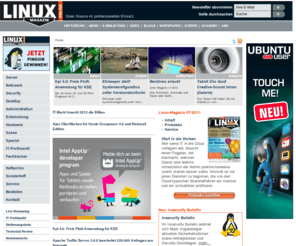 24-7itacademy.com: Linux-Magazin Online
Linux-Magazin ist das Portal mit den Schwerpunkten Linux und Open Source im professionellen Einsatz. Neben Artikeln, Videos, Schulungen und Tests finden Sie hier auch Ihren neuen Job oder qualifizierte Dienstleister.