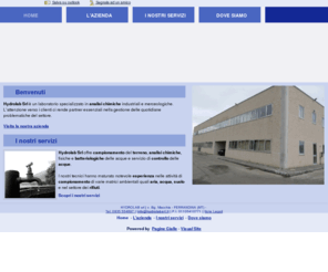 hydrolabsrl.com: Hydrolab Srl Analisi Chimiche - Ferrandina - Visual Site
Hydrolab Srl è un laboratorio specializzato in analisi chimiche industriali e merceologiche; l’attenzione verso i clienti ci rende partner essenziali nella gestione delle quotidiane problematiche del settore.