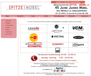 spitze-moebel.net: Home - www.spitze-moebel.de Ihr Online-Shop für TV • HiFi • Büro • Computermöbel
Exklusive TV•HiFI•-Büro•Computermöbel