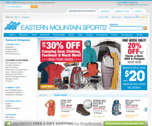 ems.com: Shop Outdoor Gear and Equipment at Eastern Mountain Sports
Outdoor gear and equipment for sports and adventure. Get back to nature with online deals for outdoor clothing and accessories at Eastern Mountain Sports.