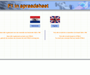 f1inspreadsheet.nl: F1 in spreadsheet
Een spreadsheet bestand om het lopende seizoen bij te houden en zo een jaar overzicht te creeren, A spreadsheet file to keep track of the running season and thus create a year overview, Un tableur fichier pour garder une trace de la saison de fonctionnement, et donc de crer un Anne aperu, Eine Tabellenkalkulation Datei im Auge zu behalten der laufenden Saison und somit ein Jahresbersicht, Un foglio di calcolo atto per tenere traccia dei esecuzione stagione e creare cos un anno panoramica, A planilha arquivo para acompanhar o funcionamento da temporada e, assim, criar uma panormica ano.