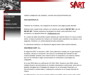 grupsart.com: SEGURIDAD SART
Seguridad Sart, S.L. es un empresa de seguridad que nació en 1985. Actualmente....