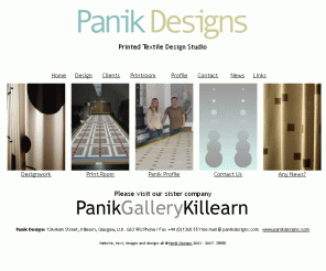 panikdesigns.com: Panik Designs - Printed textile design studio
