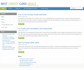 bestcreditcarddeals.net: Best Credit Card Deals | Home
