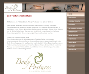 bodypostures.net: Home - Body Postures Pilates Studio
Body Postures Pilates Studio - a studio in Ottobrunn where Stott Pilates technique is used to teach private clients.