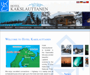 kakslauttanen.com: Hotel & Igloo Village Kakslauttanen
Hotel Kakslauttanen & Igloo Village - first-class log cabins and glass igloos in Lapland