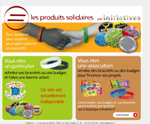 kdo-solidaire.com: Badges et bracelets solidaires bracelets-solidaires.fr
 bracelets-solidaires.fr