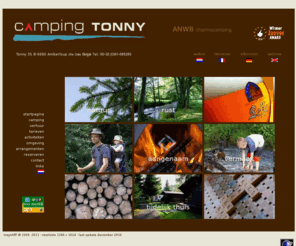 campingtonny.be: Camping Tonny (Belgische Ardennen)
Gezellige kleine in het groen gelegen rustige camping in het dal van de Ourthe, Ardennen