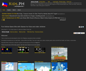 kids.ph: Kids.PH Funny Online Games For Kids
Kids.PH Funny Online Games For Kids in the Philippines. Children enjoy free fun online games.