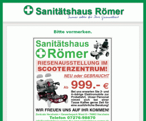 sanitaetshaus-roemer.de: Sanitätshaus Römer - Startseite
Sanitätshaus Römer in Herxheim, Landau, Neustadt, Bad Bergzabern und Pirmasens. Immer aktiv für Ihre Gesundheit.