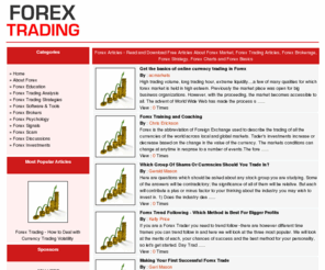 al-forex.info: forex market. Here, Investopedia focuses on everything to do with forex
Forex Articles - Read and Download Free Articles About Forex Market, Forex Trading Articles, Forex Brokerage, Forex Strategy, Forex Charts and Forex Basics