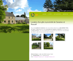 gite-penze.com: Location d'un gîte entre Carantec et Roscoff
Location d'un gîte labelisé Gîtes de France situé entre Carantec et Roscoff