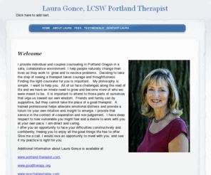 lauragonce.com: Home
Mental Health (psychologist, psychoanalyst, therapist)