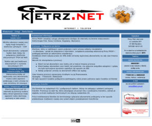 kietrz.net: Internet w Kietrzu
Zarządzanie siecią www.kietrz.net