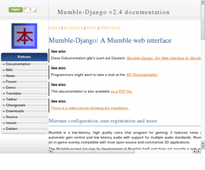 mumble-django.org: Mumble-Django :: Documentation
