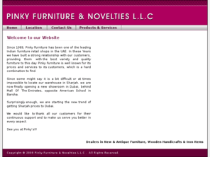 pinkyfurnitureuae.com: PINKY FURNITURE & NOVELTIES L.L.C
