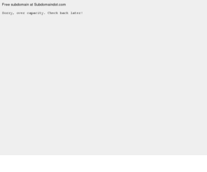 subdomaindot.com: FreeDNS - Free DNS - Dynamic DNS - Static DNS subdomain and domain hosting
Free DNS hosting, lets you fully manage your own domain.  Dynamic DNS and Static DNS services available.  You may also create hosts off other domains that we host upon the domain owners consent, we have several domains to choose from!