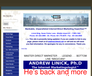 asklinick.com: Linick Group - Home Page
The Linick Group, Inc. embraces the ideal that all clients are not created equal. They are much more important than that! Guaranteed satisfaction and friendly, personalized service are the benchmarks that define our mission and philosophy. In short, the client is our friend and we are in business to make certain that all client/friends' expectations are not simply met but exceeded, greatly!