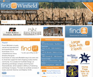 finditwinfield.com: Coming Soon - Find it! Winfield
Winfield's Online Business Directory (Winfield, KS)