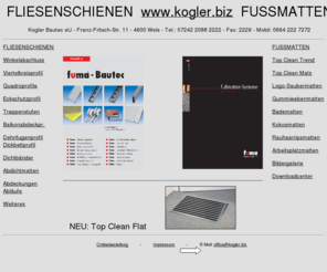 kogler.biz: Fuma 
Fussmatten
