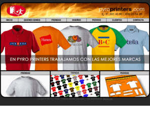 serigrafiacamisetamadrid.net: PYRO PRINTERS
