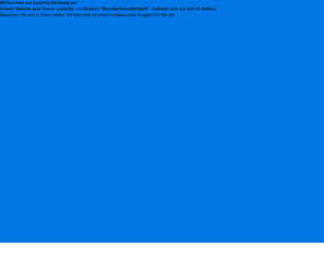 usability-beratung.net: Usability Beratung
Usability Beratung
