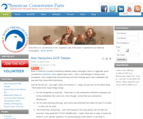 theamericanconservatives.org: The American Conservative Party
The American Conservatives -- home of the American Conservative Party