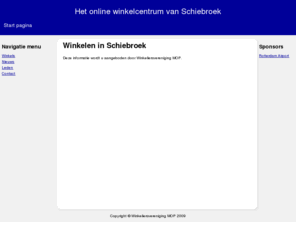 moponline.org: Het online winkelcentrum van Schiebroek
Algemene informatie over de Winkeliersvereniging MOP