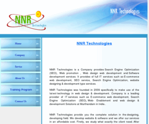 nnrtechnologies.com: NNR Technologies:-Outsourcing,Website Development,Website Designing,Reserch
NNR Technologies:-Outsourcing,Website Development,Website Designing,Reserch