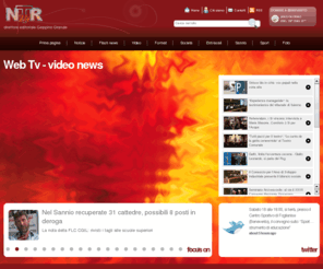 ntr24.tv: 
Ntr24 | Una Web-TV. Una televisione che vuole essere contenitore delle voci presenti nello sterminato mondo del web. Cronaca, cultura, sport, politica, notizie e news da Benevento, dal Sannio ... ed oltre. La vita vista attraverso quel formidabile caleidoscopio che sono le immagini.