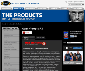 trainwithmax.com: SuperPump MAX - The Ultimate Pre=Workout Supplement Experience
SuperPump MAX provides a TRUE ATHLETE like you with the latest and most advanced array of ingredients ever seen in a pre-workout powerhouse. 