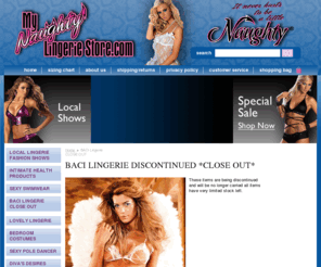 baciboutiques.com: Baci Lingerie
Baci Lingerie CLOSE OUT