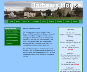 barbears.co.uk: Welcome to Barbears 2010
Unique and fun, Barbears has been on the web since 1999 and is simply one family from Coventry's small piece of space on the Internet.