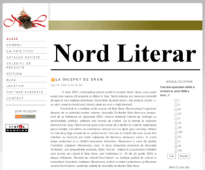 nord-literar.ro: www.nord-literar.ro
Literatura, revista literara, revista , nord,  nord-literar, Baia Mare, Maramures, Romania, Romanian Literature