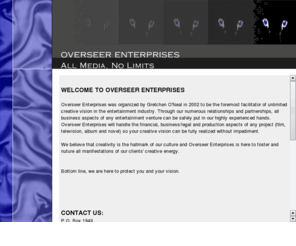 overseerenterprises.com: OVERSEER ENTERPRISES
OVERSEER ENTERPRISES