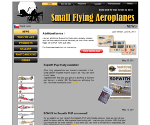 sfa-models.com: NEWS
Small Flying Aeroplanes - Free Flight