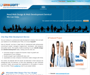 siyasoft.com: SiyaSoft - Custom Web Application Development Company | Website Design
Siyasoft is a global web development and web design outsourcing company based in Nanjing, China. We provide highly professional, yet affordable custom web application development, ecommerce solution and web design services to help enterprises operate efficiently over the long term.