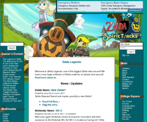 zeldalegends.com: Zelda Legends - Main
 2