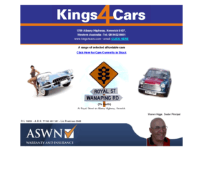 kings4cars.com: Kings4Cars - Kenwick
Kings4Cars for a range of affordable reliable cars in Kenwick Western Australia