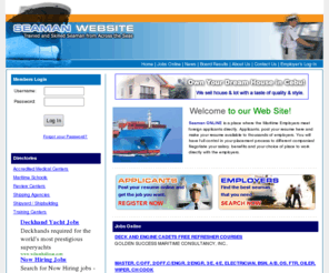 Seaman Online, maritime job, jobs in shipping companies, direct hiring