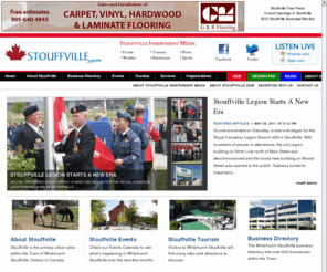 stouffville.net: Stouffville.com: Whitchurch-Stouffville's Online Directory and Tourism Guide
STOUFFVILLE.COM provides information on community events and activities, sports and recreation, history, geography, tourist information and town services. This site also provides a complete business directory, organization and association directory. The official website to everything you need to know and find in Stouffville.