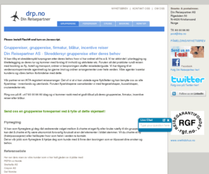 drp.no: Gruppereiser, gruppereise, firmatur, blåtur, incentive reiser - Din Reisepartner AS
Gruppereise - Din Reisepartner - skreddersyr gruppereiser etter deres behov!