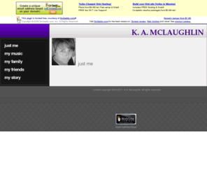 kamclaughlin.com: Just Me
Home Page