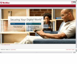 mcafee.com: McAfee—Antivirus, Encryption, DLP, IPS, Firewall, Email Security, Web Security, SaaS, Risk & Compliance Solutions
McAfee solutions deliver complete virus protection and Internet security. Download McAfee anti-virus and anti-spyware software to protect against the latest online threats.