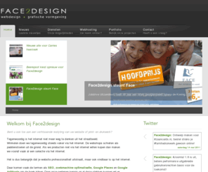 face2design.nl: Webdesign - Ontwerp - Huisstijl - Logo
Tegenwoordig is het bijna ondenkbaar voor bedrijven om geen goed uitziende huisstijl
of website te hebben. Of u nu een groot of klein bedrijf heeft, voor ons is iedereen
een goede klant.